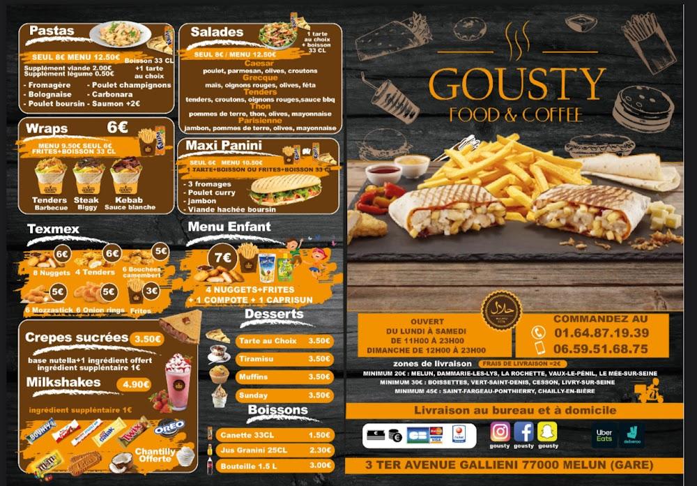 Gousty Food & Coffee (A2I FOOD) - Menu Image 2